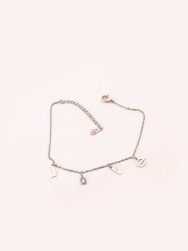 Love Letter Accessories Simple Anklet