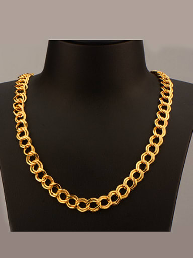 18K Fashion Colorfast Necklace