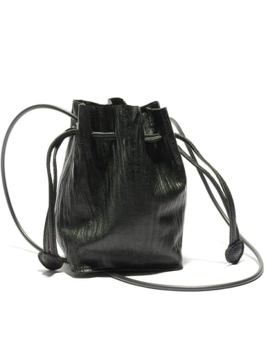 Niche Designer Sheepskin Wrinkle Bucket Bag