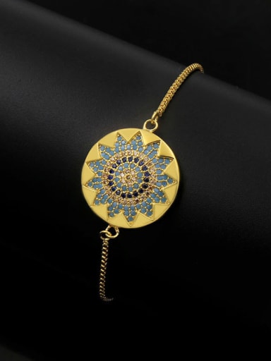 Solar Flower Adjustable Bracelet