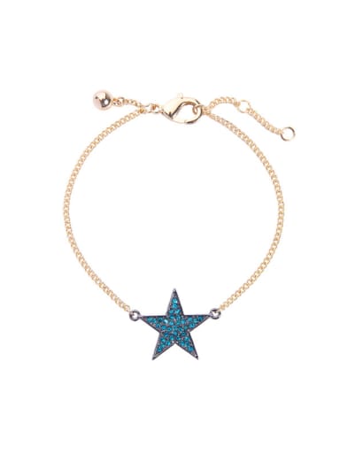 Retro Style Simple Star Accessories Elegant Bracelet