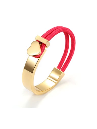 Fashion Hand Woven Red Rope Bracelet
