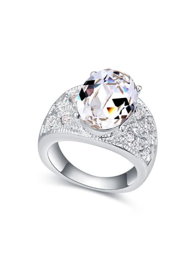 Exquisite Shiny austrian Crystals Alloy Ring