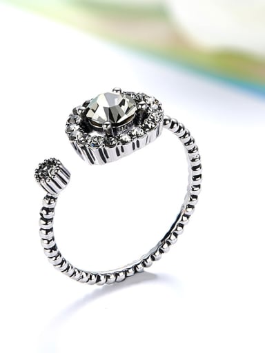 Vintage austrian Crystal Ring