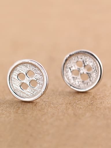 Creative Button stud Earring