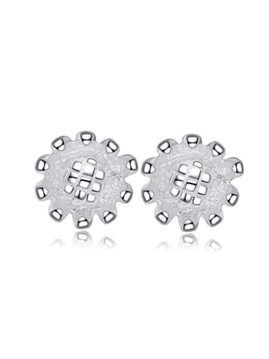 Lovely Sun Flower-shape Stud Earrings