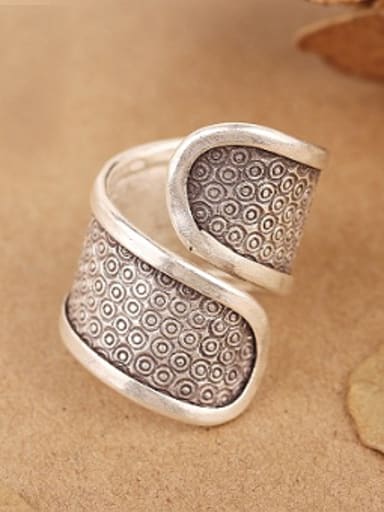 Retro style Personalized Opening Ring