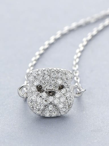 925 Silver Dog Necklace