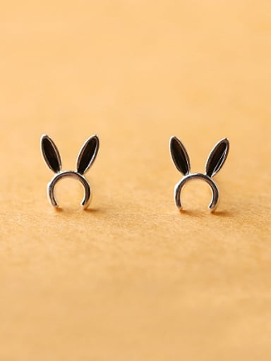 Tiny Bunny Ears stud Earring