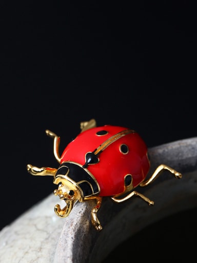 Color Enamel Insect Personality Brooch