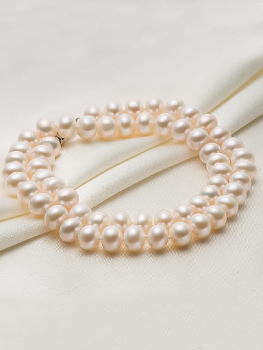 2018 Round Freshwater Pearls Necklace