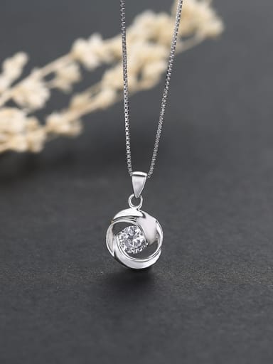 925 Silver Zircon Pendant