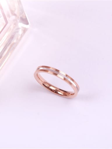 White Shell Double Layer Women Ring