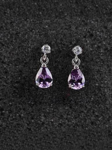 Water Drops Zircon Fashion And Multipurpose stud Earring