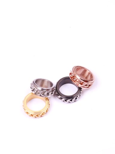 Exaggerated Fashion Titanium Steel Ring