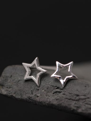 Simple Star Shape Stud Earrings