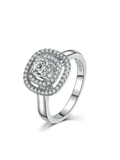Hot Selling White Gold Plated Women Ring