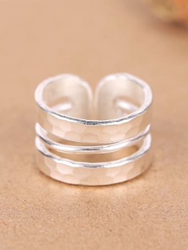 Three-band Handmade Silver Ring