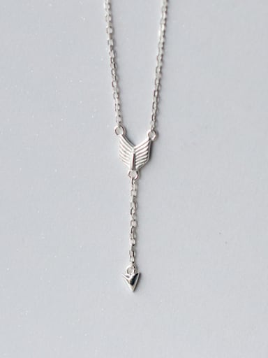 Personality Personality Arrow Shaped S925 Silver Necklace