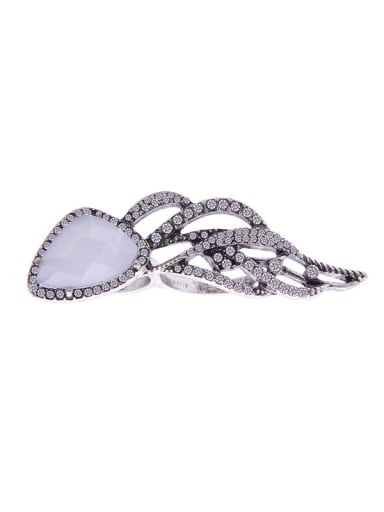 Retro Style Wing-shape Personality Women Party Ring
