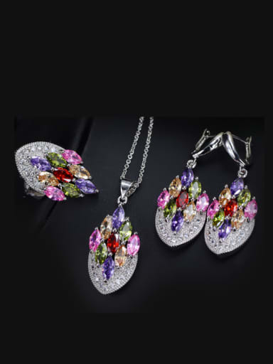 Exquisite Luxury Wedding Accessories Jewelry Set