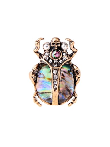 Retro Western Style Insect Shaped Alloy Ring