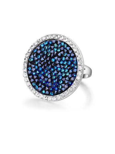 Exaggerated Round Shaped Statement Ring
