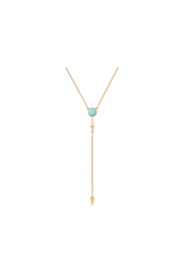 Simple Style Artificial Small Stones Necklace