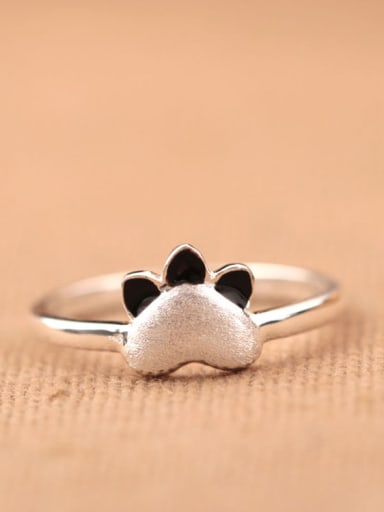 Cat Claw Opening Silver Ring
