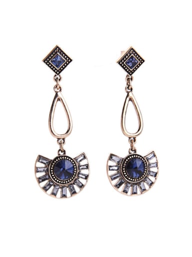 Rretro Fan-shaped drop earring