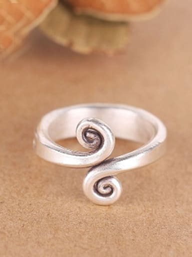 2018 Personalized Silver Handmade Opening Ring