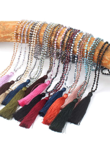 Hot Sell Fashion Glass Beads Necklace
