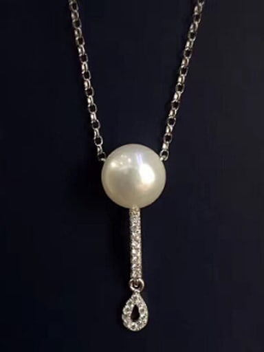2018 2018 2018 Freshwater Pearl Water Drop shaped Necklace