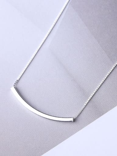 Simple Refined Silver Women Necklace