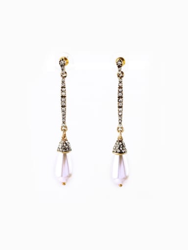 Exquisite Artificial Pearl Alloy stud Earring