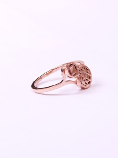 Hollow Gourd Birthday Accessories Ring