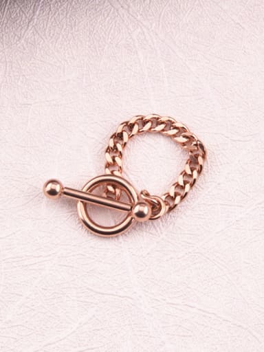 Personality Geometric Chain Ring