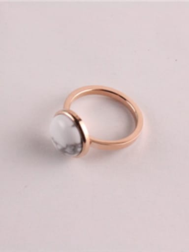 White Stone Fashion Simple Ring
