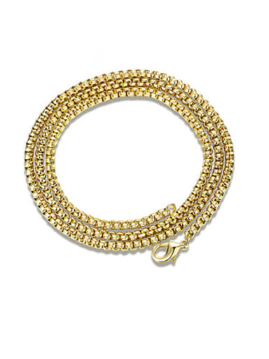 Women 18K Gold Geometric Shaped Necklace