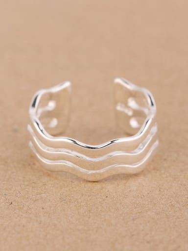 Simple Three-band Wave Opening Stacking Ring