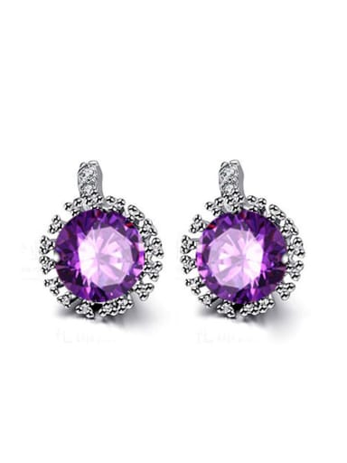 AAA Zircons Fashion Women Women Stud  Earrings