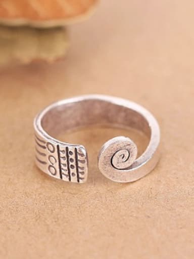 Thai Ethnic style Handmade Silver Ring
