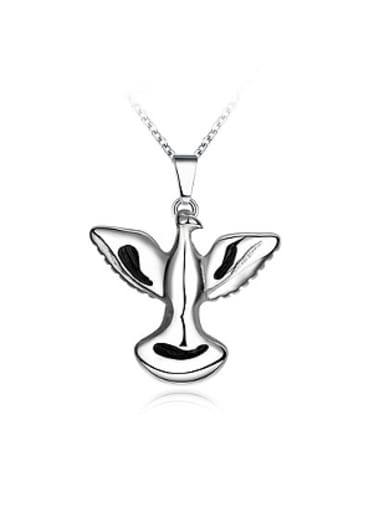 Unisex Exquisite Bird Shaped Stainless Steel Necklace
