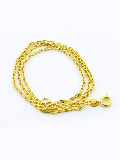 Women Simply Style 24K Gold Plated Geometric Shaped Necklace