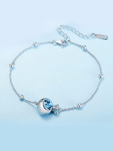 925  Silver Fish-shaped Bracelet