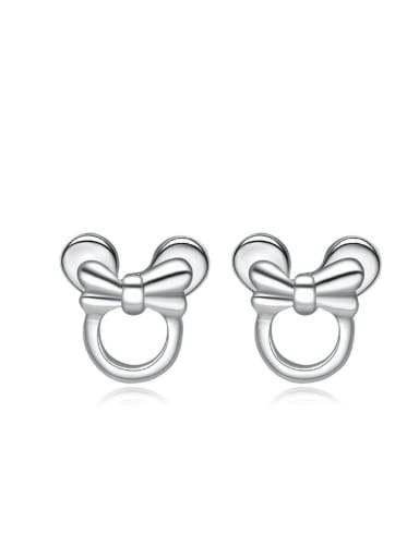 Lovely Mickey Head Women Stud Earrings