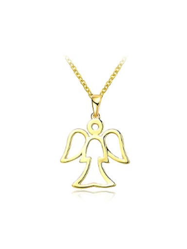 Cute Gold Plated Swallow Shaped Necklace