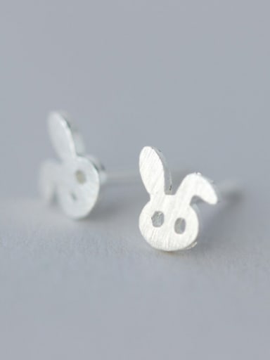 S925 Silver Lovely Little Rabbit stud Earring