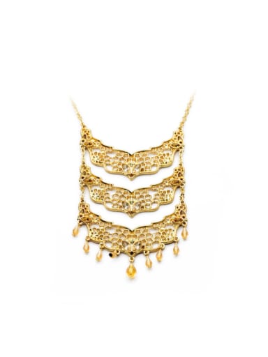 Hollow Luxury Lady's Necklace