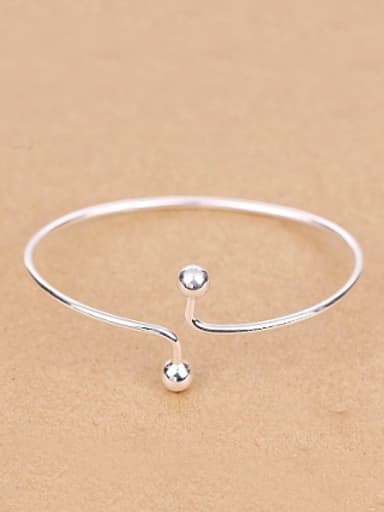 Simple Little Beads Opening Ring